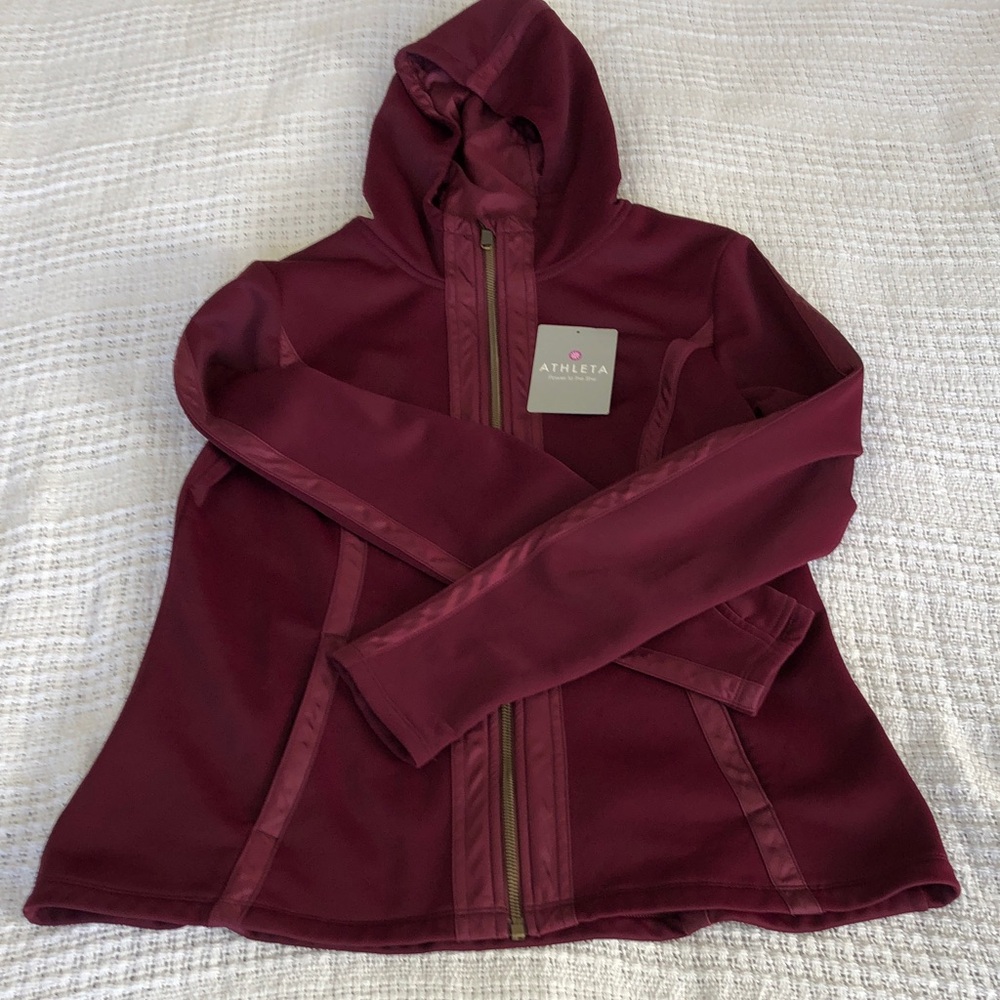 Athleta Women's Burgundy VERBIER Jacket 2